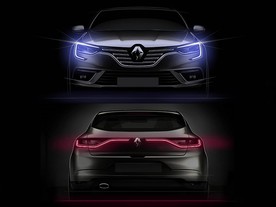 Renault Mégane - světelný podpis
