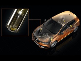 Renault Mégane R.S. - tlumiče s hydraulickými dorazy