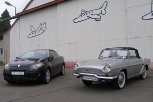 Renault Mégane CC a Renault Caravelle 1962
