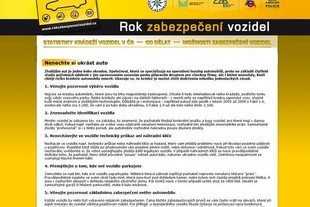 Rok zabezpečení vozidel