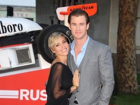 Chris Hemsworth při premiéře