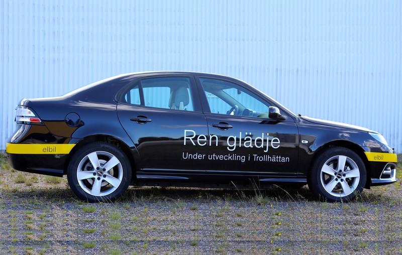 NEVS předvedl Saab s elektrickým pohonem