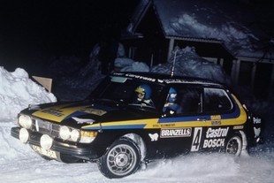 Saab 99 jako hvězda rallye v roce 1978