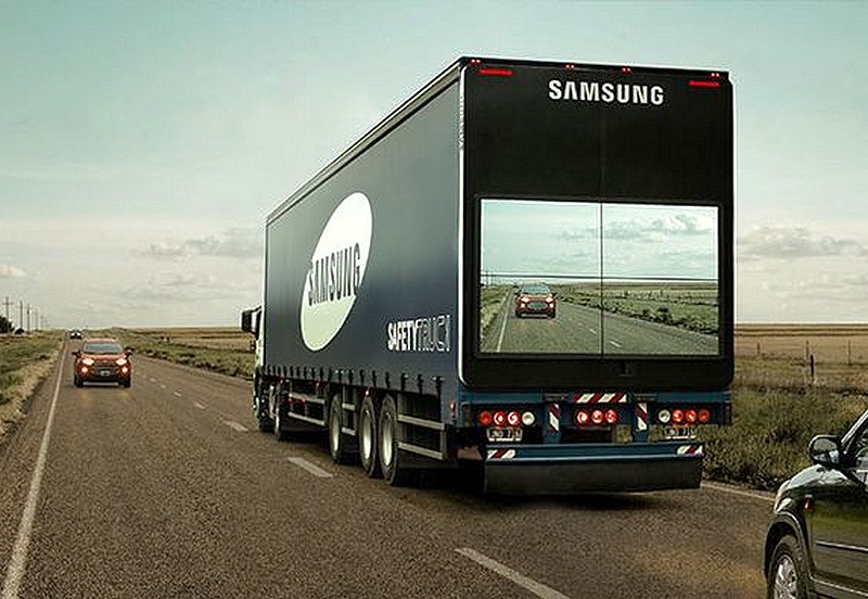 Samsung vytváří „průhledný“ kamion