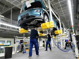 Hyundai Kona Electric - první elektromobil sériově vyráběný v ČR