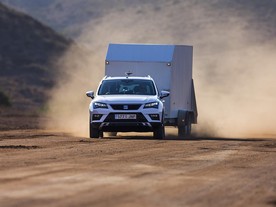 Seat Ateca - Test jízdy s přívěsem