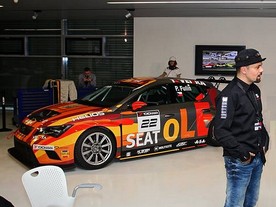 Seat Leon Cup Racer a Petr Fulín