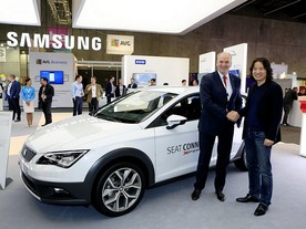 Jürgen Stackmann (Seat) a Dr. Injong Rhee (Samsung) 