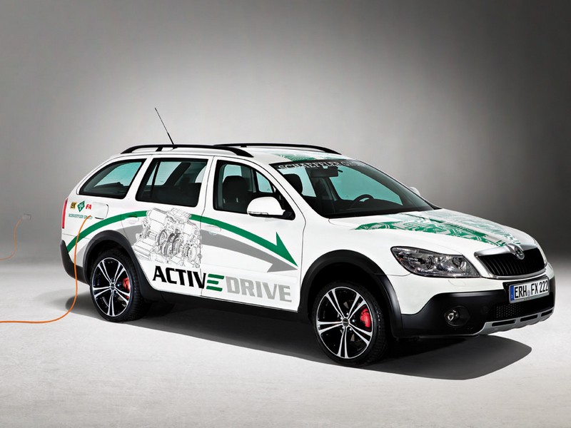 Octavia s elektrickým pohonem ACTIVeDRIVE