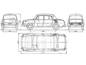 Škoda 1000 MB 1964