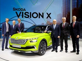 Škoda Auto - představenstvo a Vision X