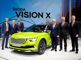 Škoda Auto - představenstvo a Vision X