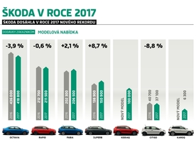 Škoda v roce 2017