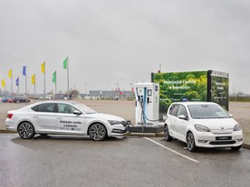 Škoda Auto DigiLab a Chakratec, rychlonabíjecí stanice s akumulačním zařízením Kinetic Power Booster 