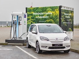 Škoda Auto DigiLab a Chakratec, rychlonabíjecí stanice s akumulačním zařízením Kinetic Power Booster 