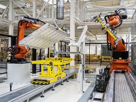 Nová montážní linka na trakční akumulátory pro elektromobily v hale M6