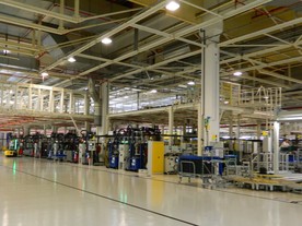 Nová montážní linka na trakční akumulátory pro elektromobily v hale M6