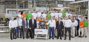 13miliontý motor ze Škoda Auto