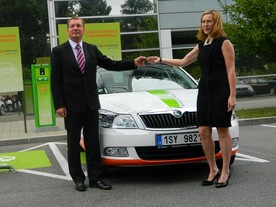 Škoda Octavia Green E Line pro ČEZ