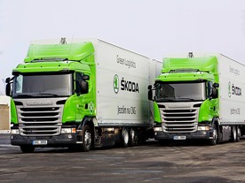Škoda Auto nasazuje nákladní automobily na CNG