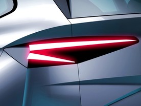 Škoda Enyaq iV  - zadní LED svítilny
