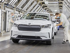 autoweek.cz - Zahájena výroba elektromobilu Enyaq iV