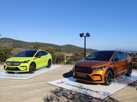 Škoda Enyaq Coupe RS iV a  Enyaq Coupe iV Ssportline
