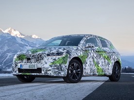 Škoda Fabia IV - testy kolem Zell am See
