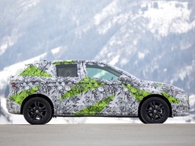 Škoda Fabia IV - testy kolem Zell am See