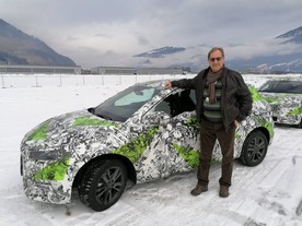 Škoda Fabia IV - testy kolem Zell am See