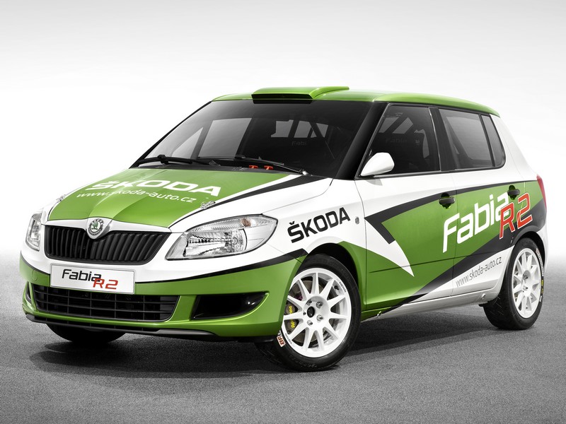 Nový soutěžní vůz Fabia R2