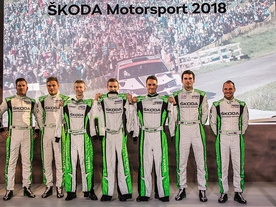 Tovární tým Škoda Motorsport pro rok 2018