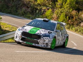 Škoda Fabia Rally2 - aerodynamika