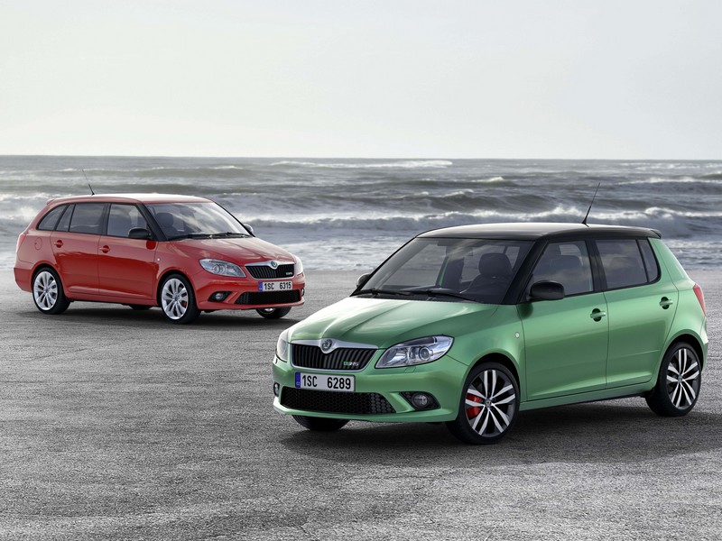 Škoda Fabia RS a Fabia Combi RS na český trh