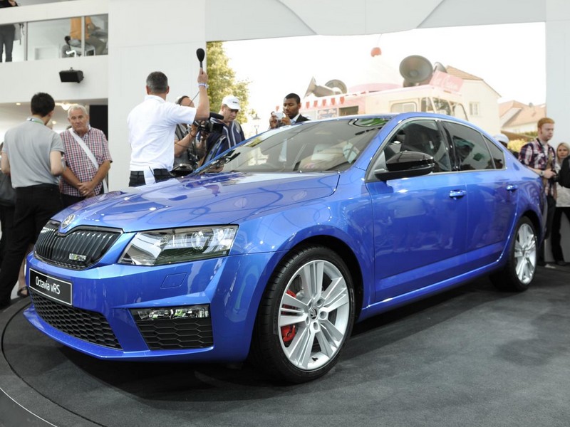 Škoda předvádí v Goodwoodu sportovní historii i novou Octavii RS