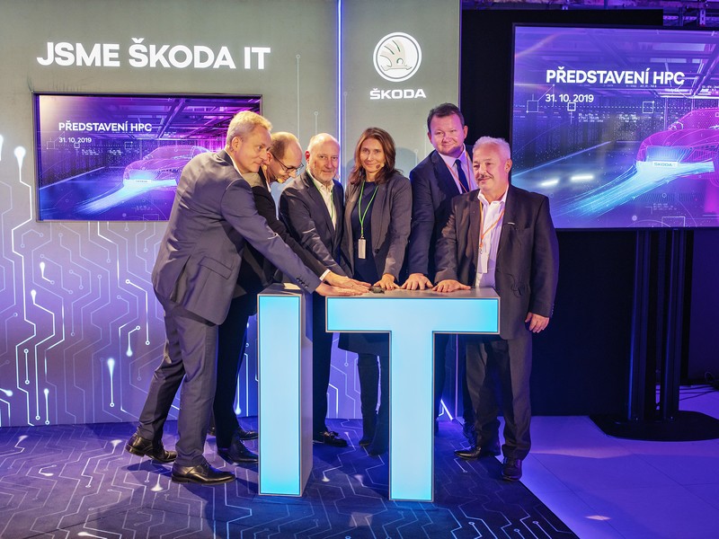 Škoda Auto má nejvýkonnější podnikový superpočítač v ČR