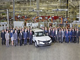 Zahájena výroba kompaktního SUV Škoda Karoq 