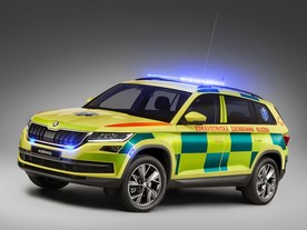 Škoda Kodiaq v komplexní úpravě pro potřeby Zdravotnické záchranné služby