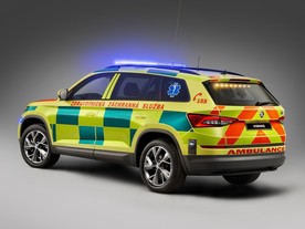 Škoda Kodiaq v komplexní úpravě pro potřeby Zdravotnické záchranné služby