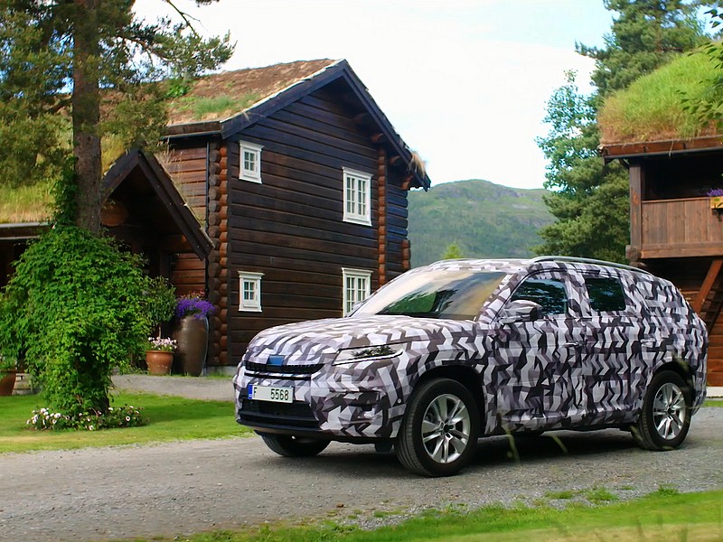 Škoda poodhaluje velké SUV Kodiaq