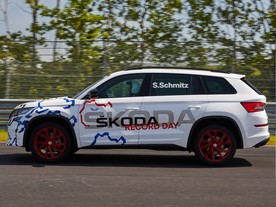 Škoda Kodiaq RS na Nordschleife