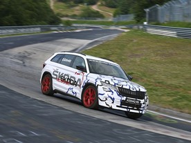 Škoda Kodiaq RS na Nordschleife
