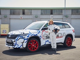Škoda Kodiaq RS a Sabine Schmitzová