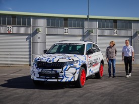 Škoda Kodiaq RS a Sabine Schmitzová a František Drábek