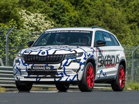 Škoda Kodiaq RS na Nürburgringu