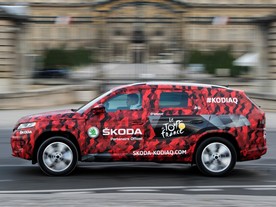 Škoda Kodiaq se představila při Tour de France