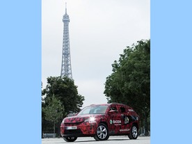 Škoda Kodiaq se představila při Tour de France