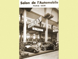 Škoda 420 Popular Sport Monte Carlo se představila na 20. autosalonu v Paříži