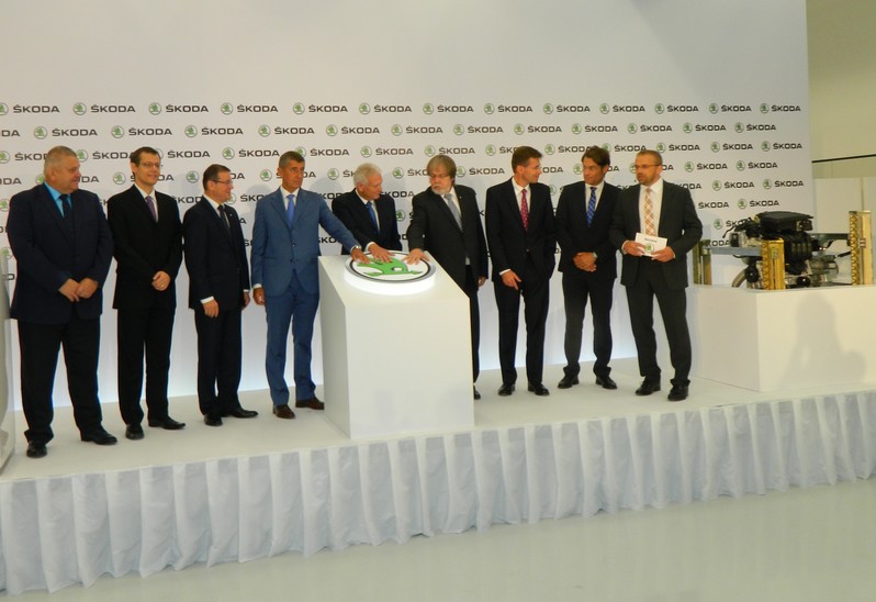 Škoda Auto zahájila provoz nového Motorového centra