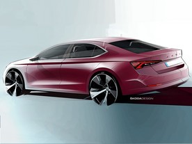 Škoda Octavia 4. generace teaser